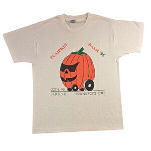 Vintage Pumpkin Bash Frankfort Indiana Oct 8 1995 T-shirt Size L